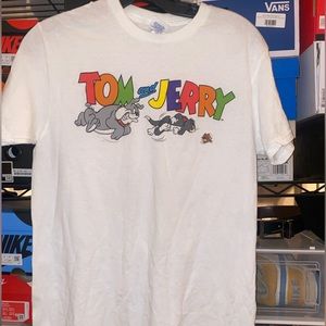 Vintage Y2K Tom & Jerry Rare T-shirt Hanna Barbera Size S Tom And Jerry